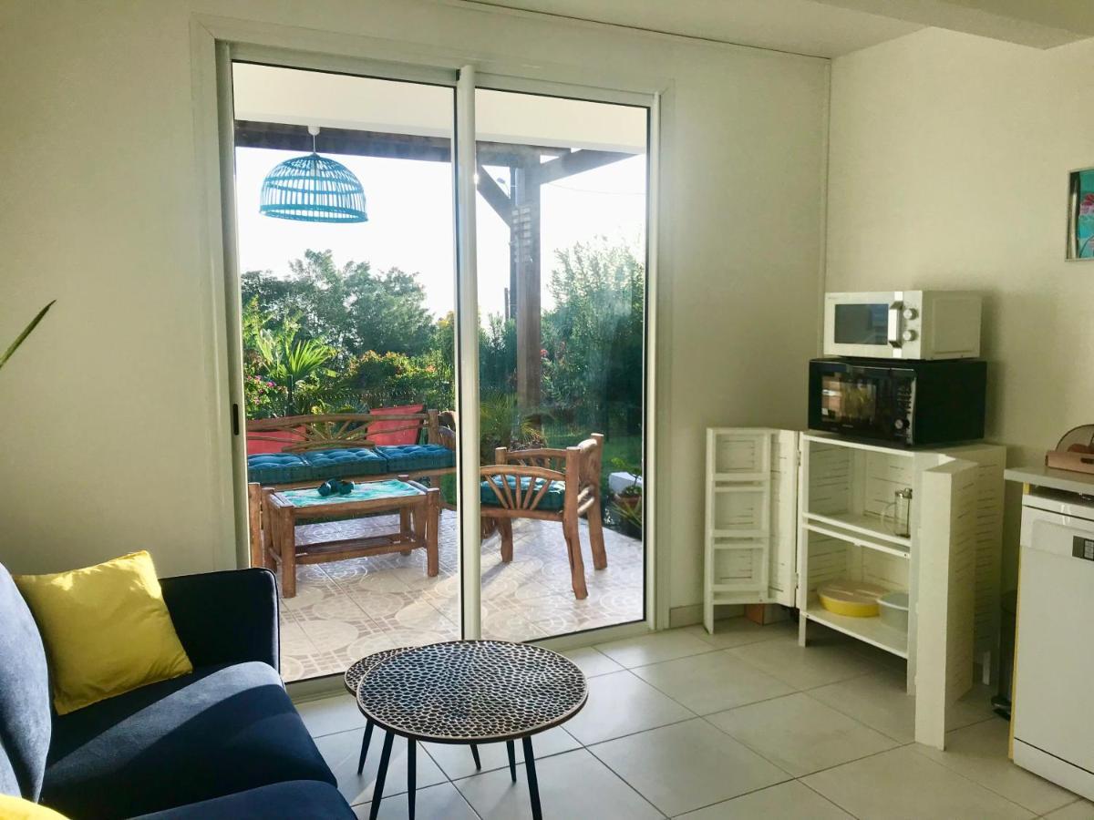 Appartement Prive Eco-Responsable, Vue Sur La Mer Des Caraibes Et Jardin Clos, Wifi, A 2Mn De La Plage Sainte-Luce Dış mekan fotoğraf