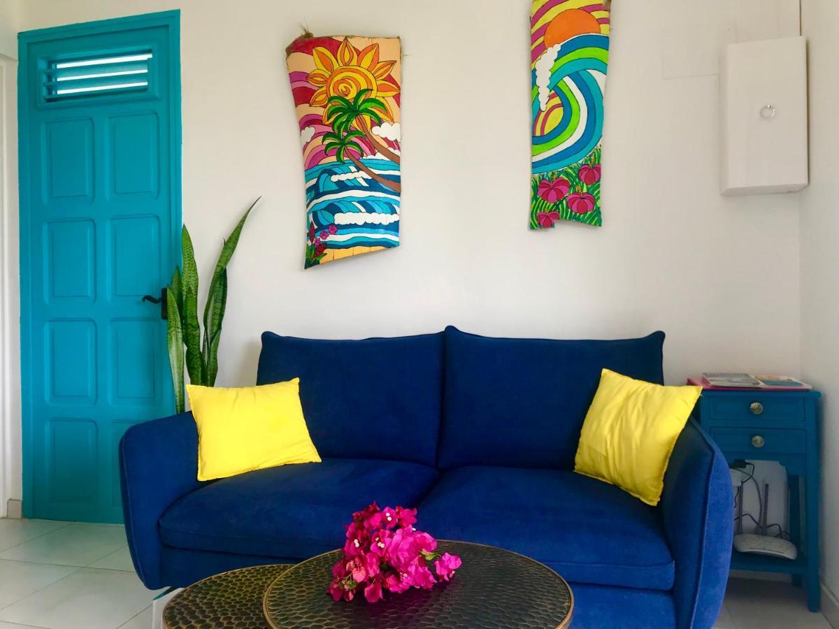 Appartement Prive Eco-Responsable, Vue Sur La Mer Des Caraibes Et Jardin Clos, Wifi, A 2Mn De La Plage Sainte-Luce Dış mekan fotoğraf
