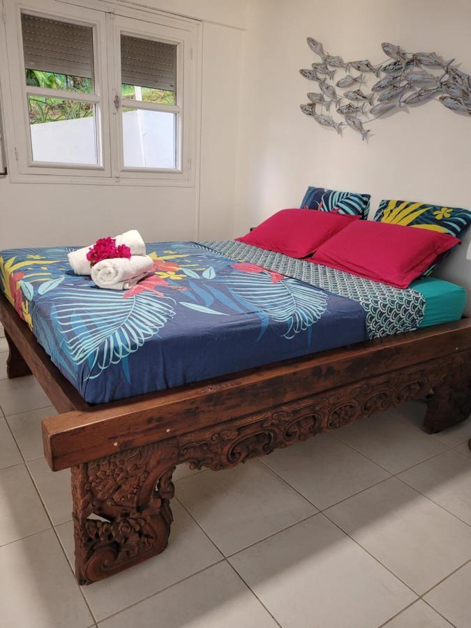 Appartement Prive Eco-Responsable, Vue Sur La Mer Des Caraibes Et Jardin Clos, Wifi, A 2Mn De La Plage Sainte-Luce Dış mekan fotoğraf