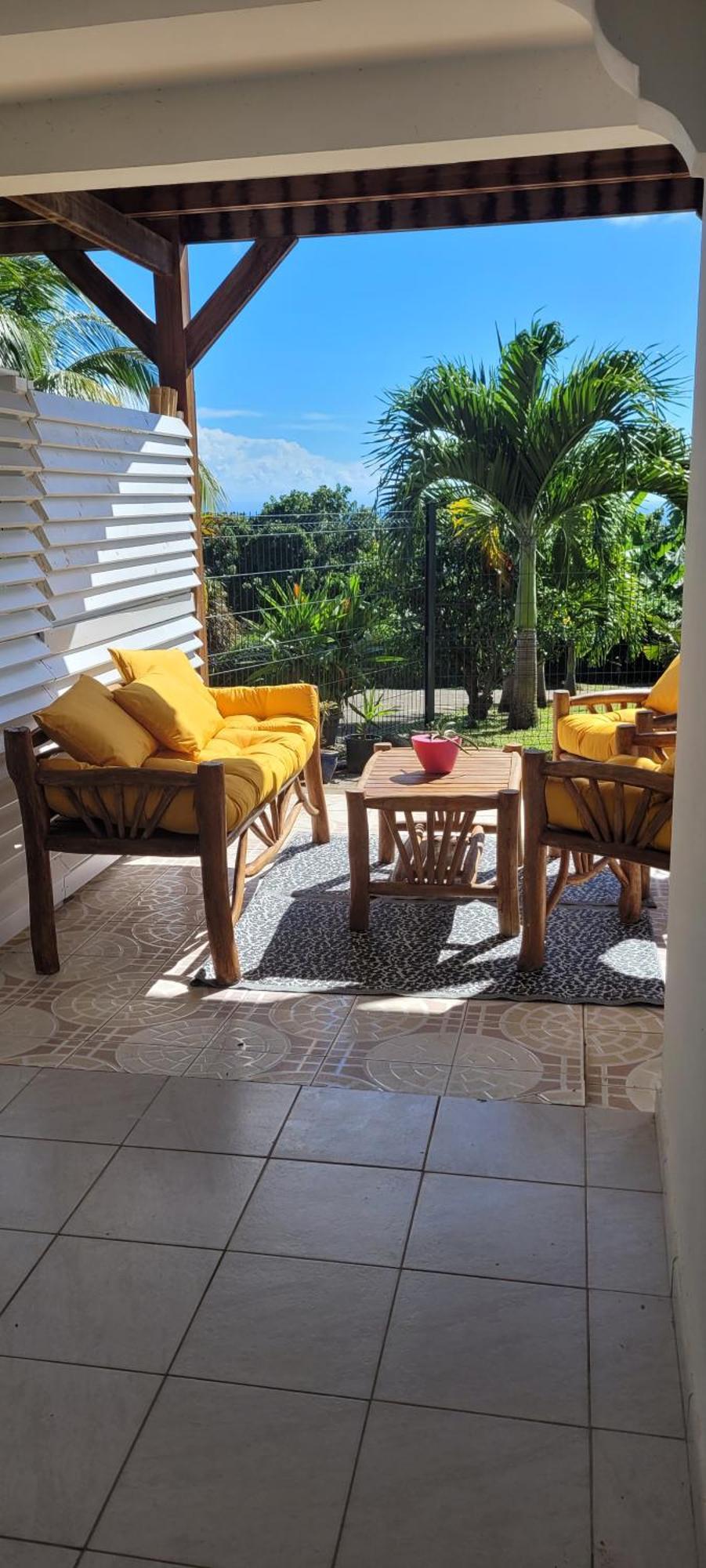 Appartement Prive Eco-Responsable, Vue Sur La Mer Des Caraibes Et Jardin Clos, Wifi, A 2Mn De La Plage Sainte-Luce Dış mekan fotoğraf